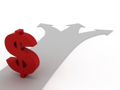 Copy of 3D Dollar Sign with on Road